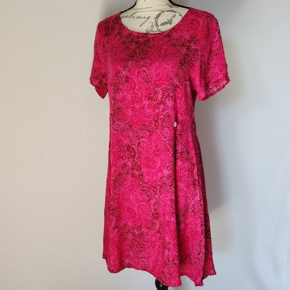 Dressing Clio Dresses Dressing Clio Rayon Floral Batik Tunic Shift